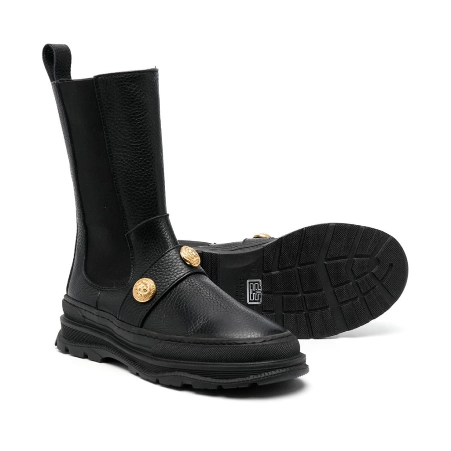 KIDS21 Black Chelsea Boots for Kids - Comfortable & Stylish Ankle Boots