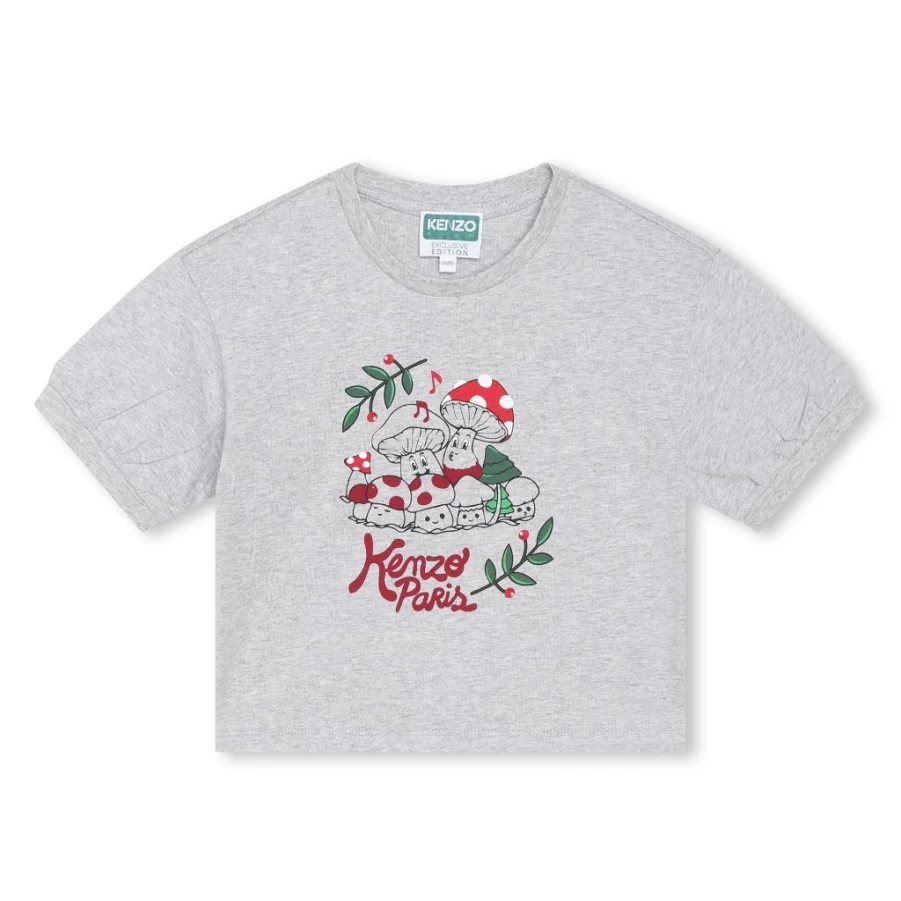 "KIDS21 Grey Short Sleeve T-Shirt for Kids"