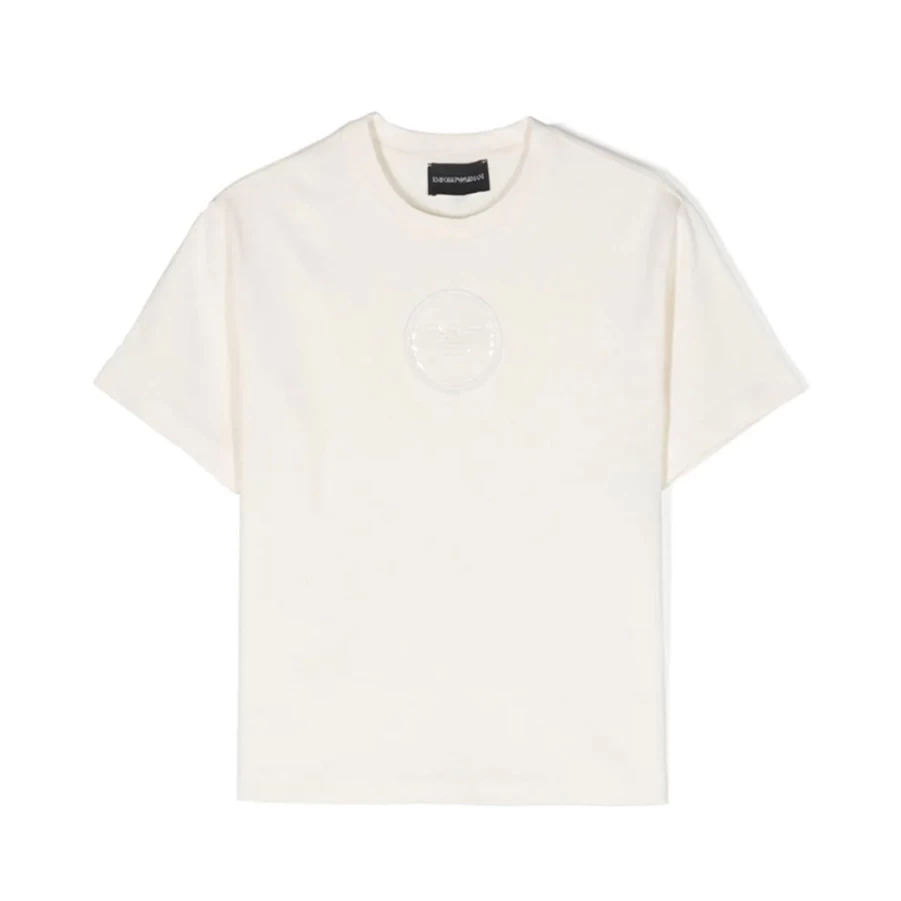 KIDS21 Ivory Short Sleeve T-Shirt for Kids - Soft Cotton Comfort Fit Tee