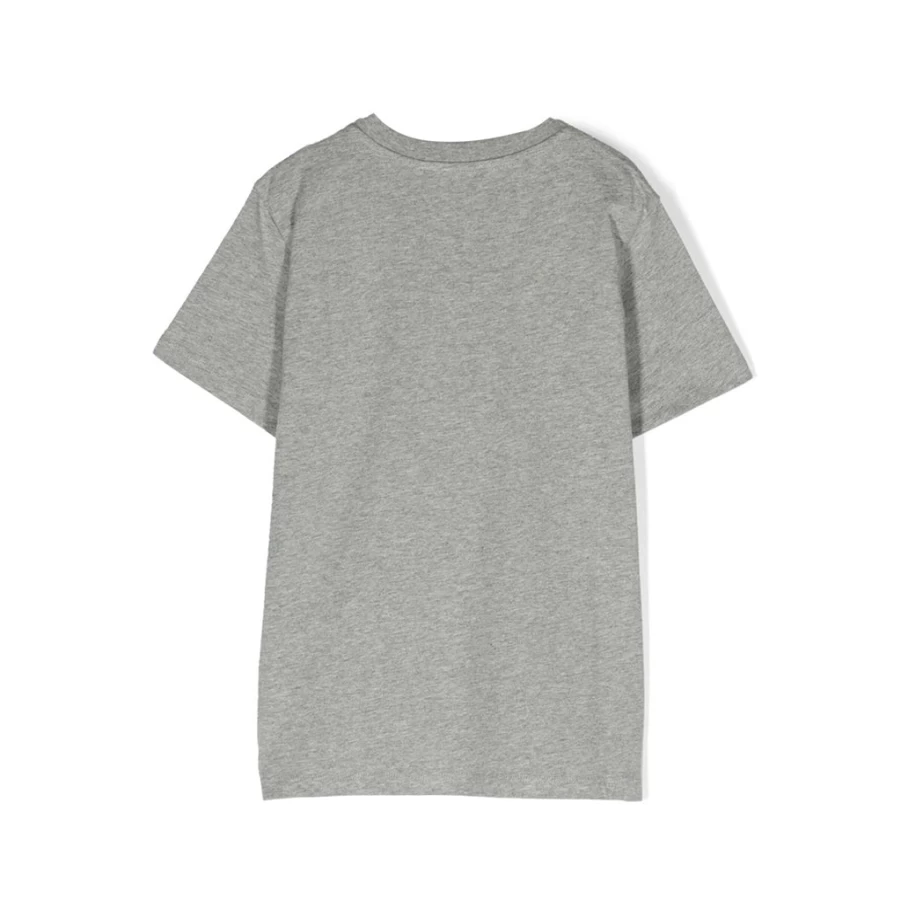 KIDS21 Grey Logo T-Shirt for Kids - Comfortable Cotton Tee with Branded Design