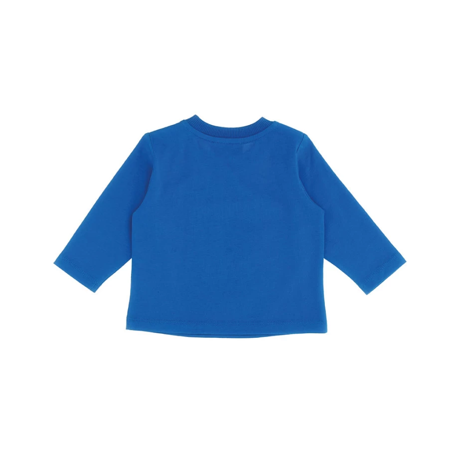 KIDS21 Blue Bear Print Kids T-Shirt - Soft Cotton Cute Animal Graphic Tee for Boys & Girls