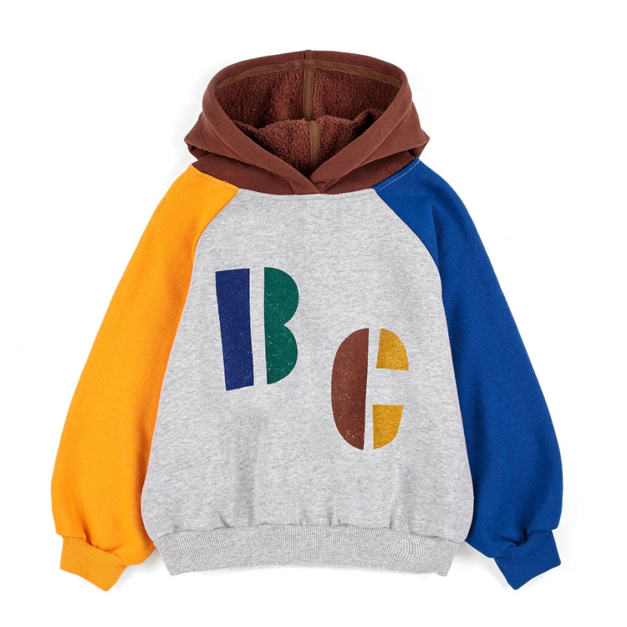 KIDS21 Multi-Colored Colour Block Logo Sweatshirt for Kids - Stylish & Comfortable Pullover
