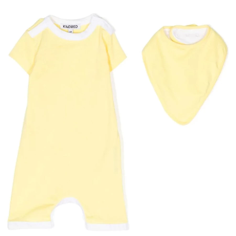 KIDS21 Yellow Baby Romper Set - Soft & Stylish Outfit for Toddlers
