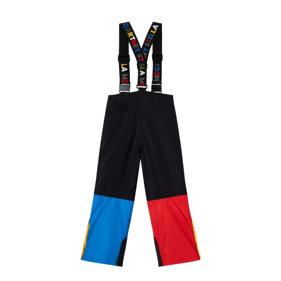 KIDS21 Multi-Colored Colour-Block Snow Trousers for Kids - Winter Waterproof Ski Pants