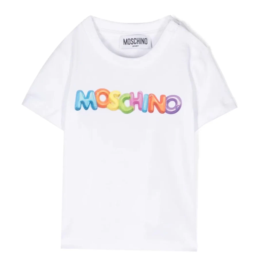 KIDS21 White Logo T-Shirt for Kids - Premium Cotton Comfort Tee