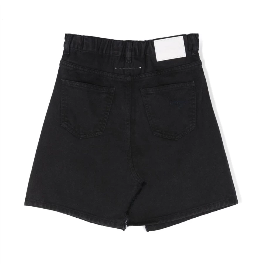 "KIDS21 Black Denim Skirt for Kids - Stylish and Comfortable"