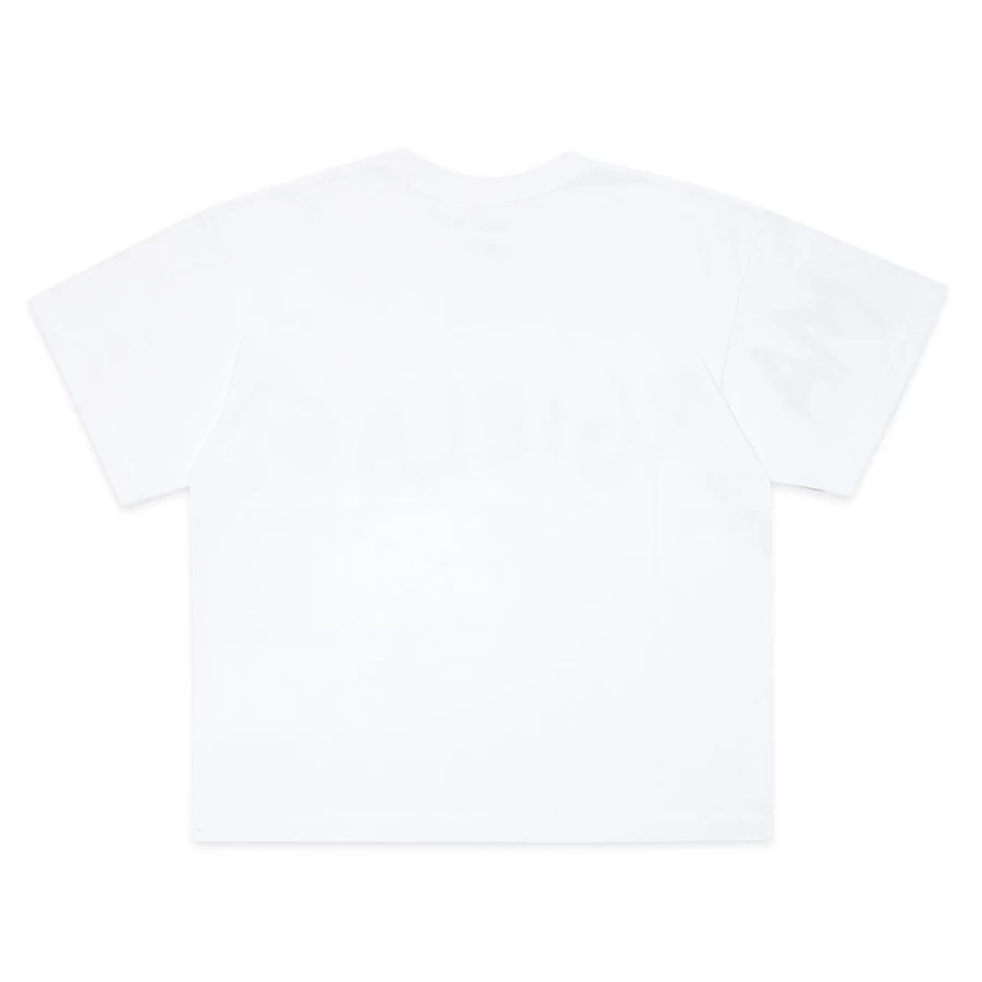 KIDS21 White Logo Cropped T-Shirt for Kids - Stylish & Comfortable Cotton Tee