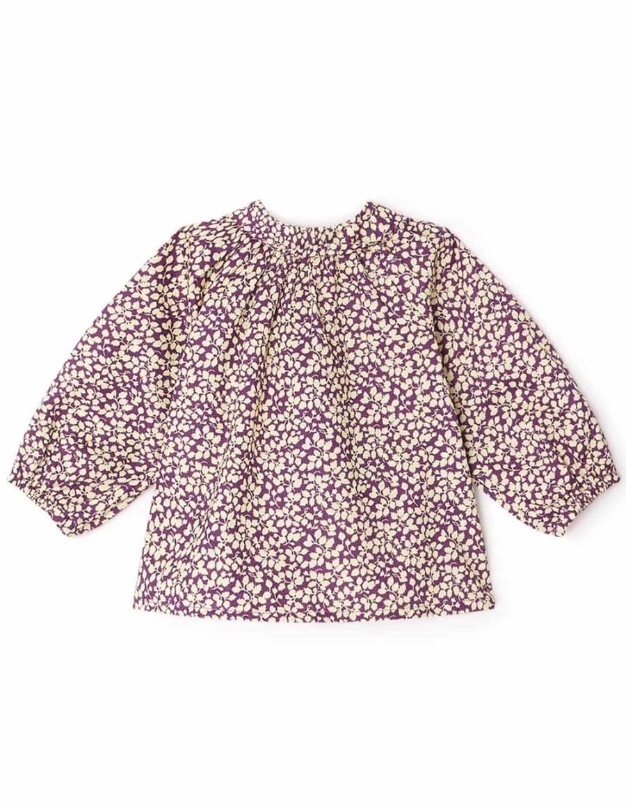 KIDS21 Liberty Domino Blouse for Kids in Purple - Stylish & Comfortable Top