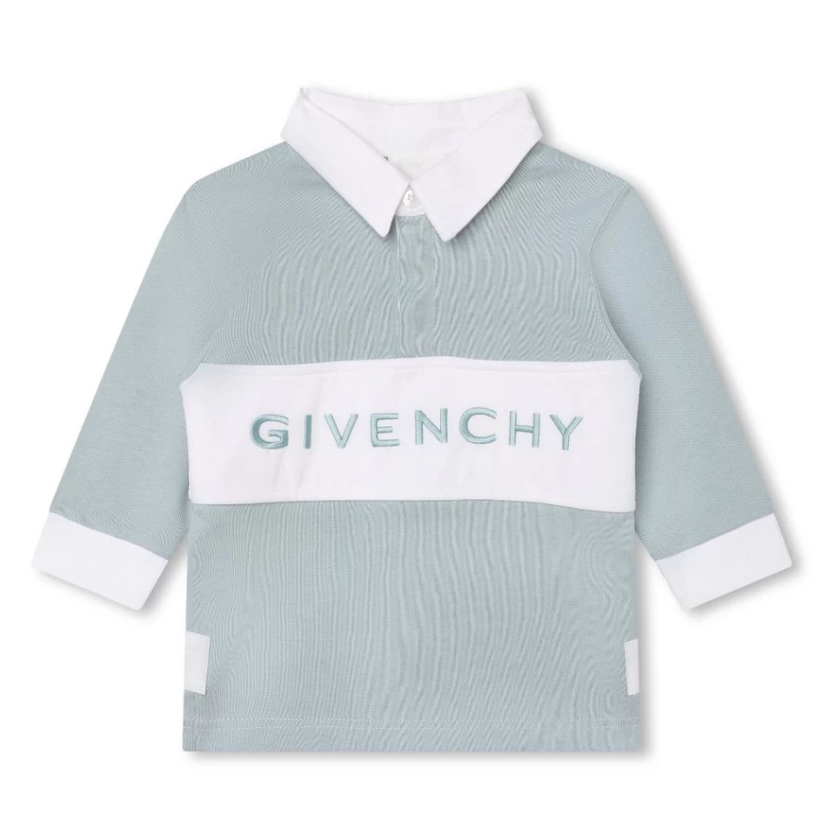 KIDS21 Green Logo Polo Shirt for Kids - Comfortable Cotton Casual Wear