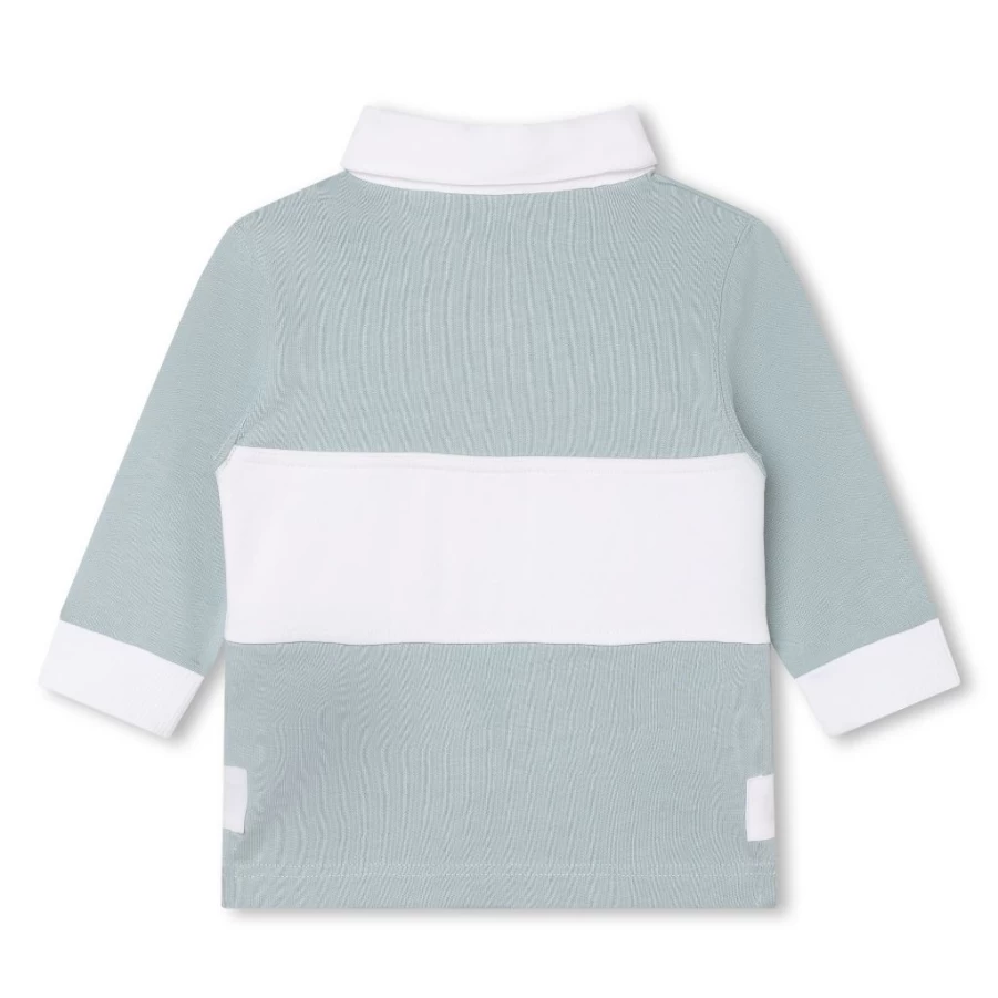 KIDS21 Green Logo Polo Shirt for Kids - Comfortable Cotton Casual Wear