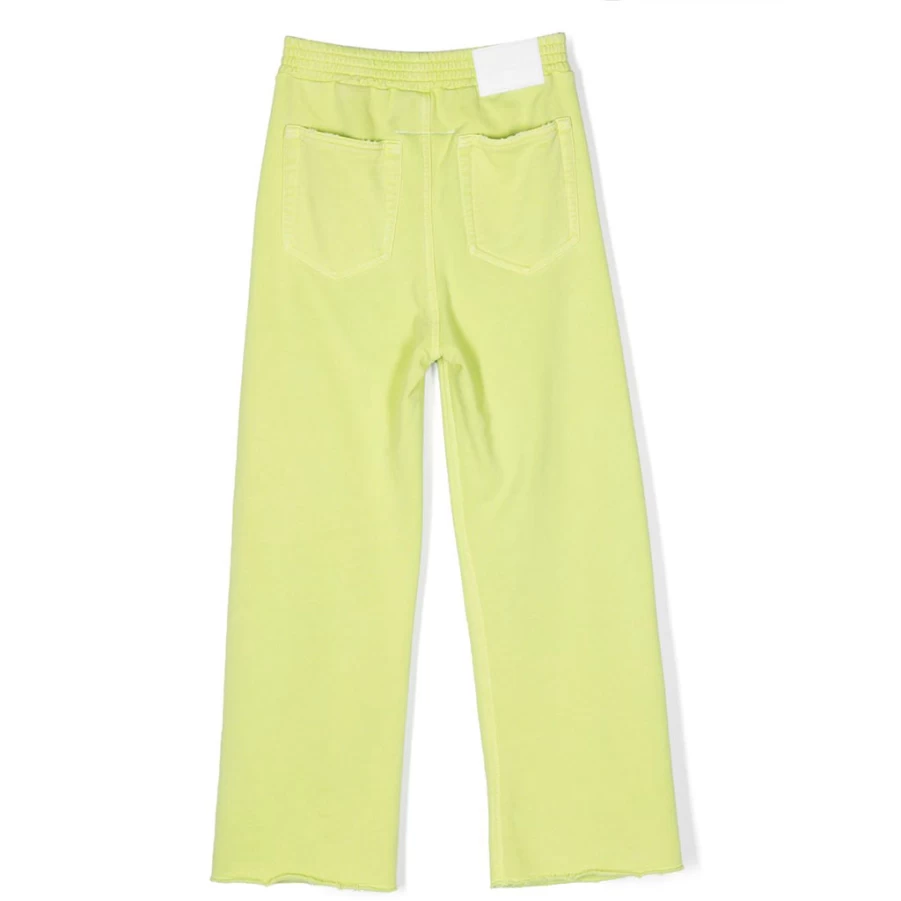 KIDS21 Green Wide Leg Sweatpants for Comfortable Casual Wear