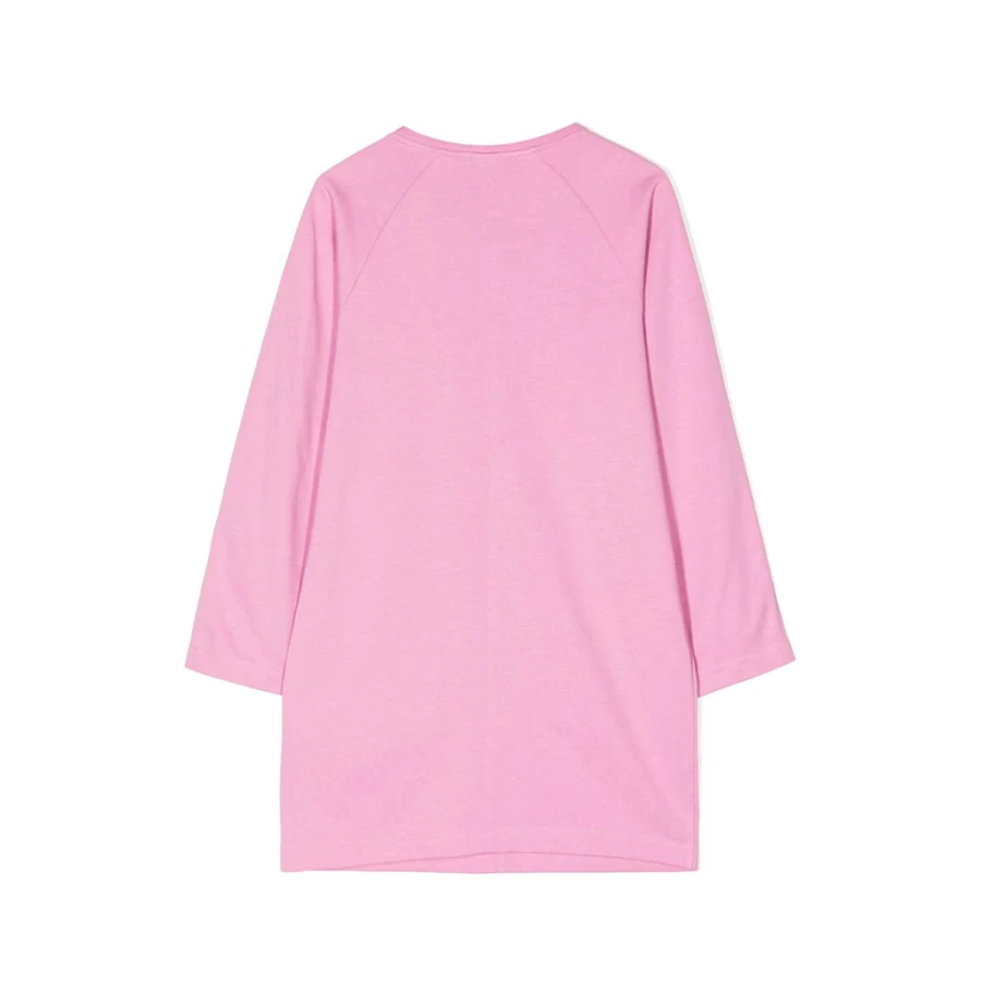 "KIDS21 Girls Pink Long Sleeve Dress - Elegant Kids Fashion Dress"