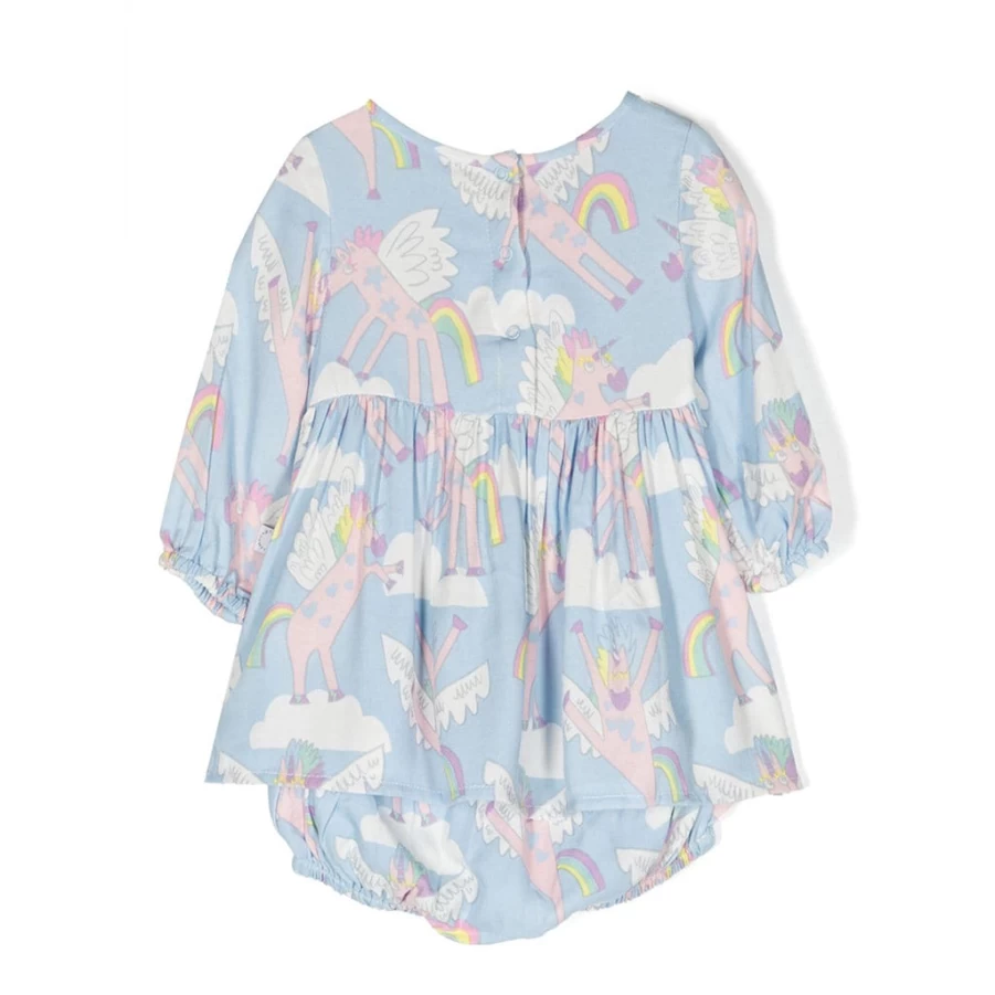 KIDS21 Multi-Colored Baby Unicorn Two-Piece Outfit Set for Toddlers