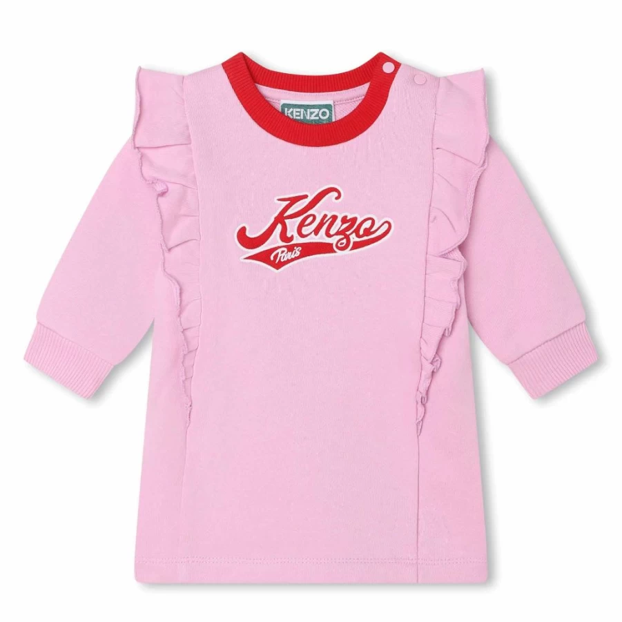 KIDS21 Pink Signature Dress for Kids | Stylish & Comfortable Girls' Dress