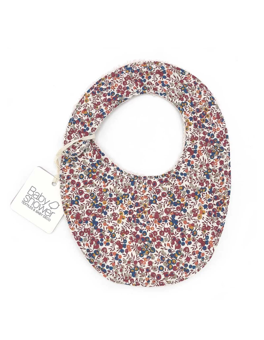 Pink Printed Bib for Babies - Soft & Stylish KIDS21 Design