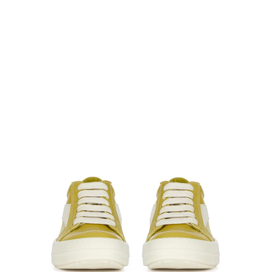 "KIDS21 Vintage Yellow Sneakers – Retro Style Comfortable Kids Shoes"