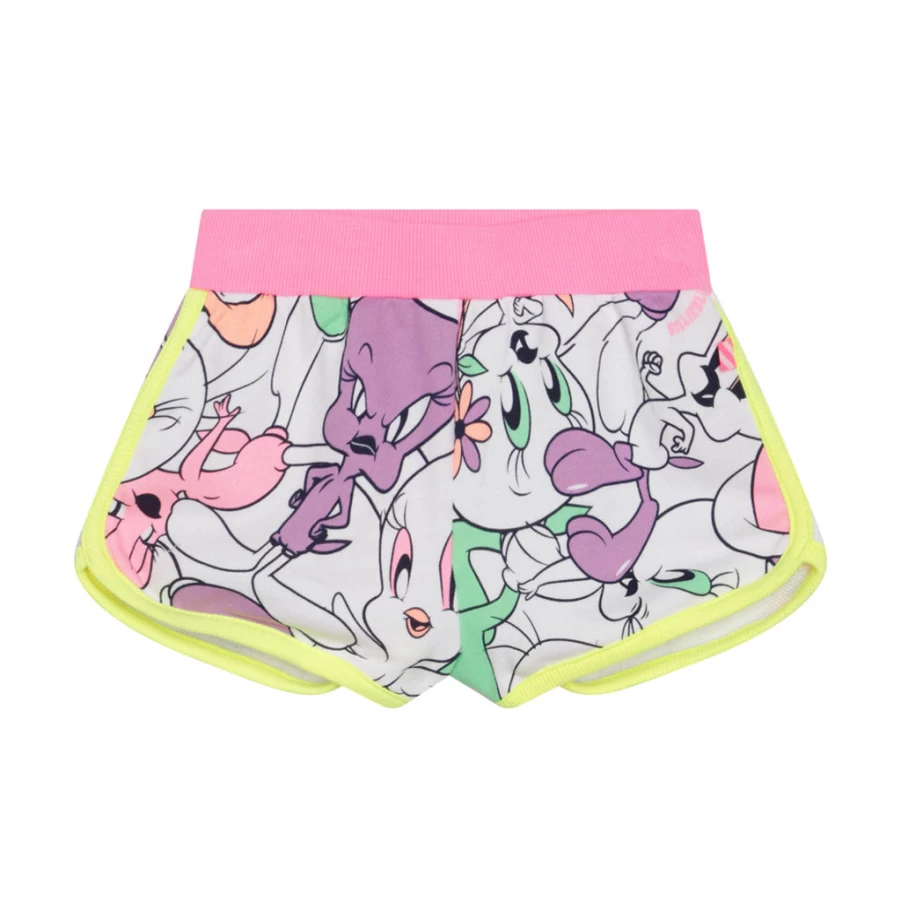 KIDS21 Looney Tunes X Billieblush Multi-Colored Kids' Shorts - Cartoon Character Design