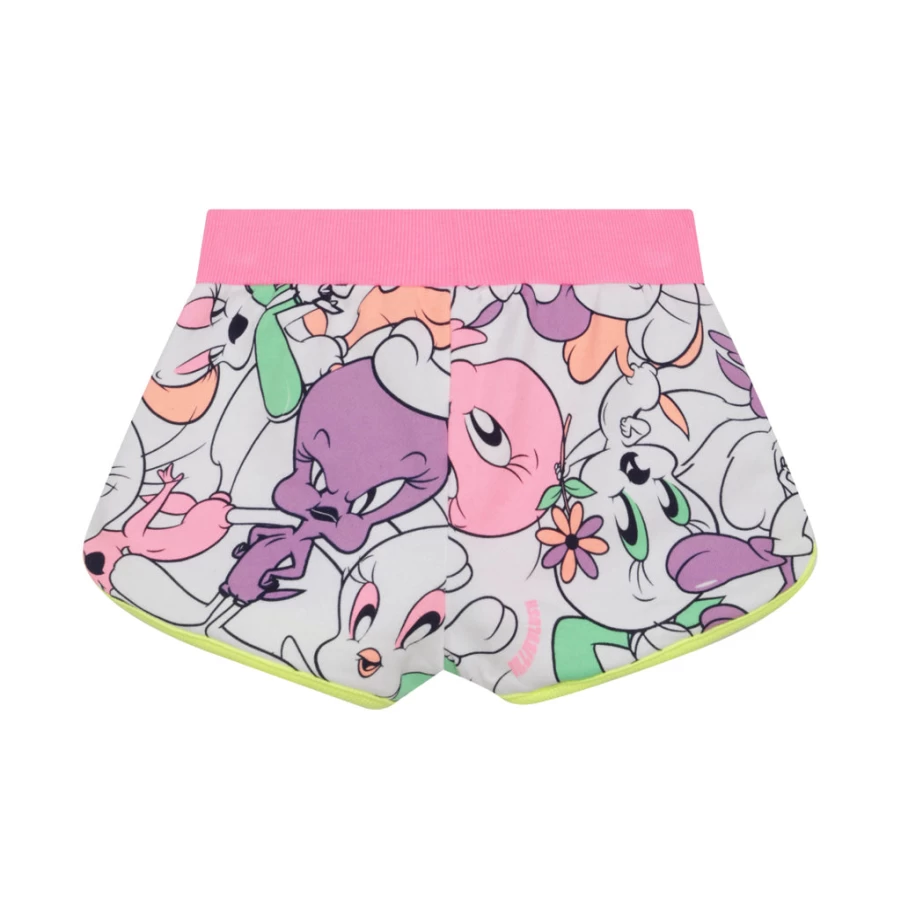 KIDS21 Looney Tunes X Billieblush Multi-Colored Kids' Shorts - Cartoon Character Design