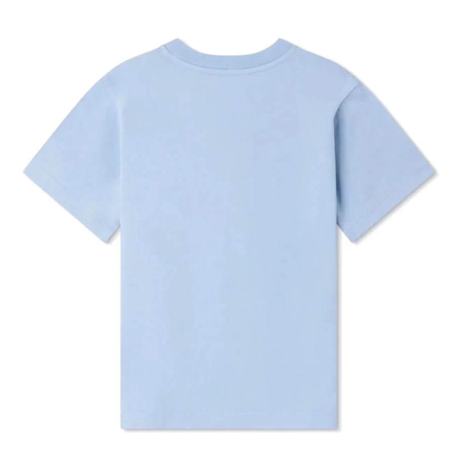 KIDS21 Light Blue Thibald Graphic T-Shirt for Kids - Soft Cotton Casual Tee