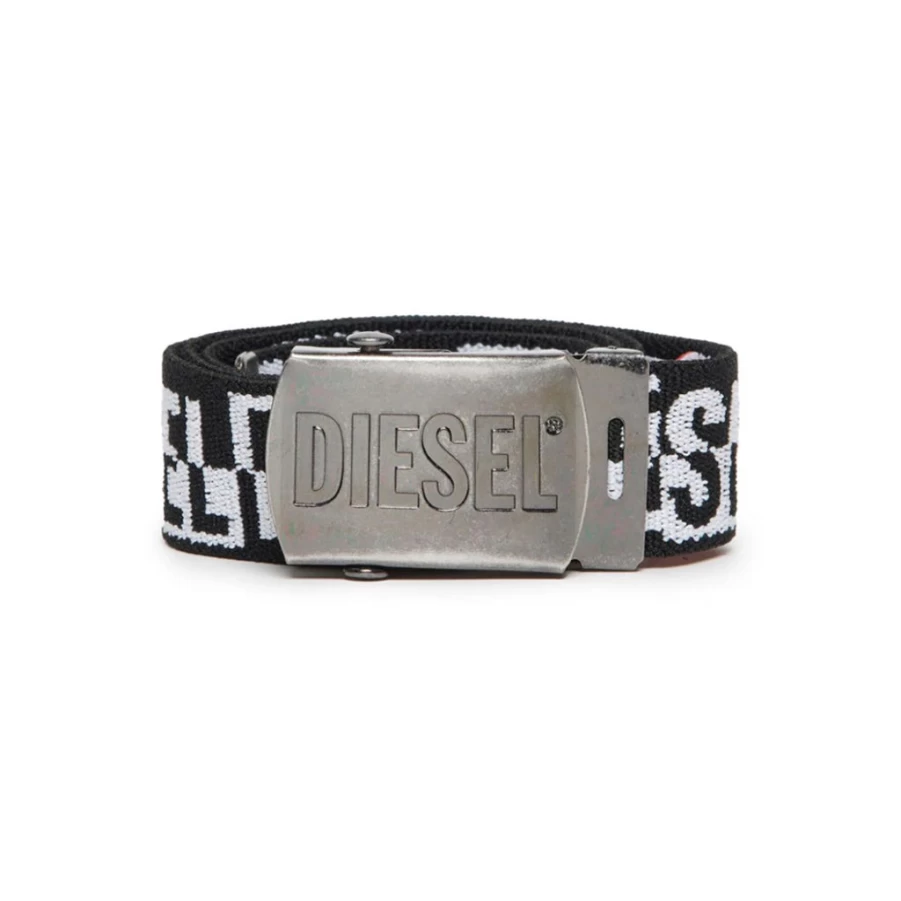 KIDS21 Black Logo Belt for Kids - Stylish & Adjustable Designer Belt