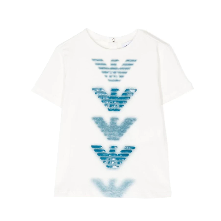 "KIDS21 White Short Sleeve T-Shirt for Kids - Comfortable Cotton Tee"
