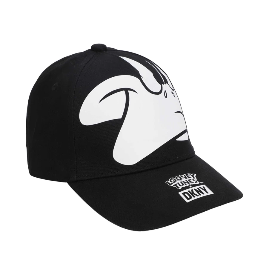 KIDS21 Black Looney Tunes X DKNY Baseball Cap for Kids