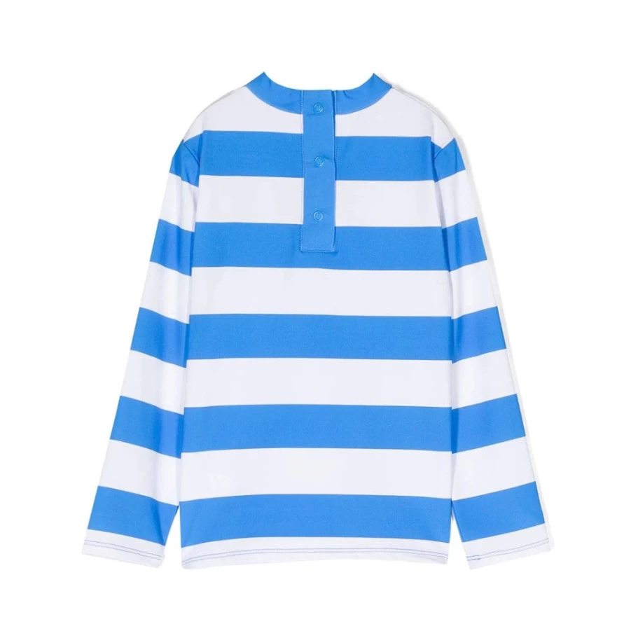 KIDS21 Multi-Colored Striped Swim Top for Kids - Stylish Beachwear