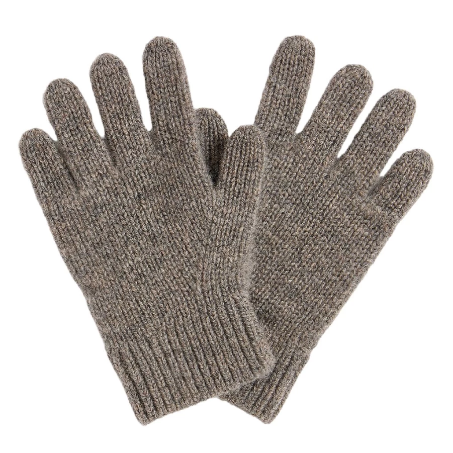 KIDS21 Birk Gloves for Kids - Brown Leather Winter Gloves for Boys & Girls
