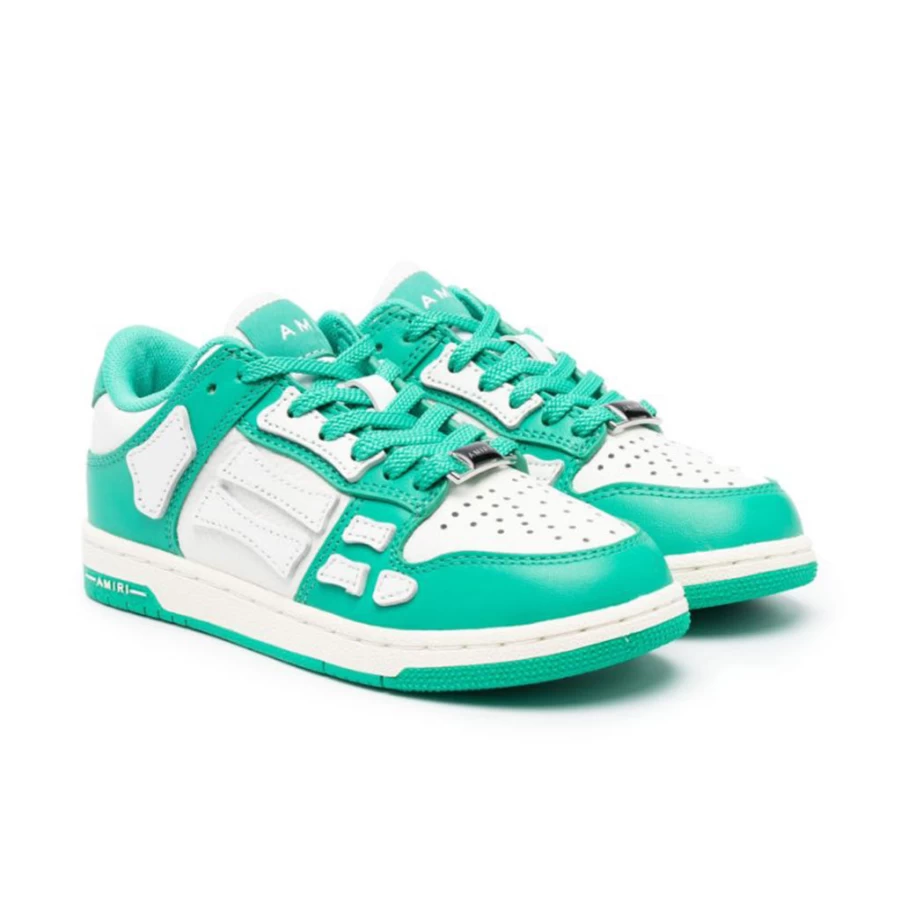 KIDS21 Skeltop Low Trainer - Lightweight Green Sneakers for Kids