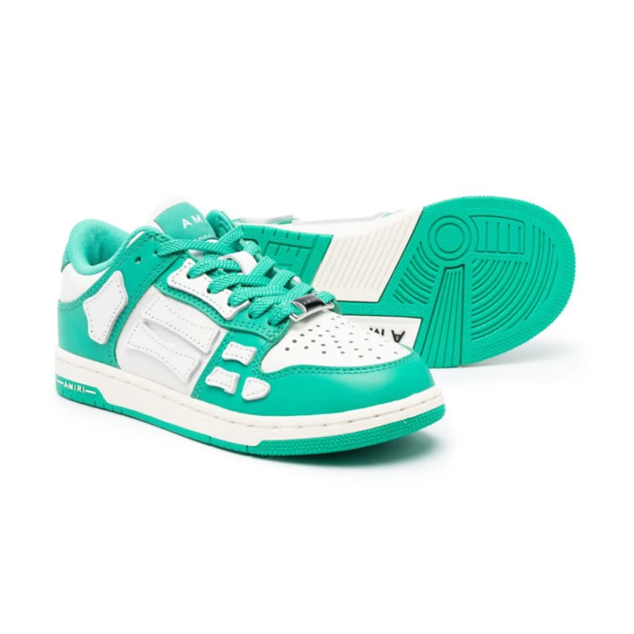 KIDS21 Skeltop Low Trainer - Lightweight Green Sneakers for Kids