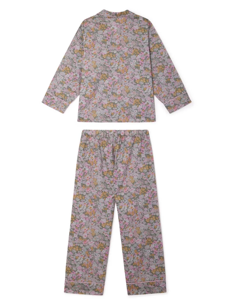 "KIDS21 Green Two-Piece Pyjama Set with Pouch for Kids"