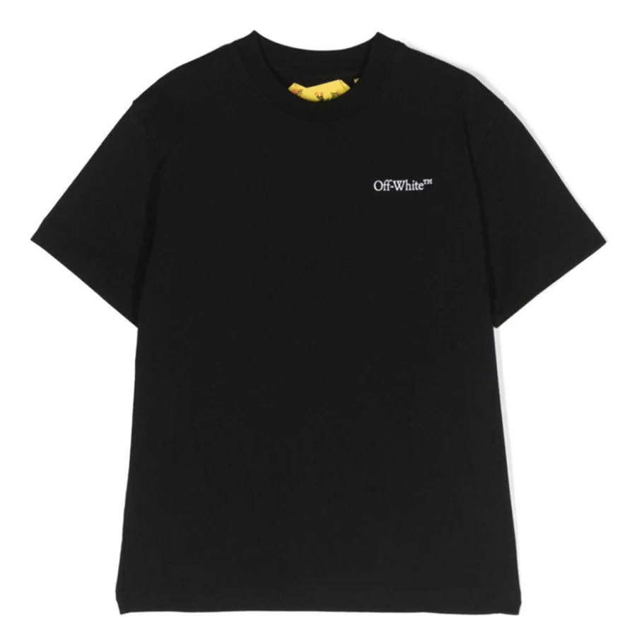 KIDS21 Classic Black Arrow Tab T-Shirt for Kids - Stylish & Comfortable Cotton Tee