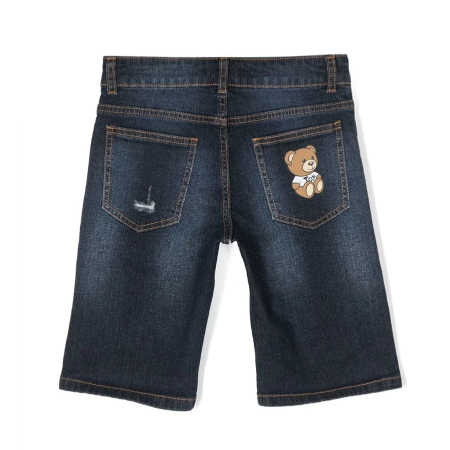 "KIDS21 Indigo Denim Shorts for Kids - Comfortable & Stylish"
