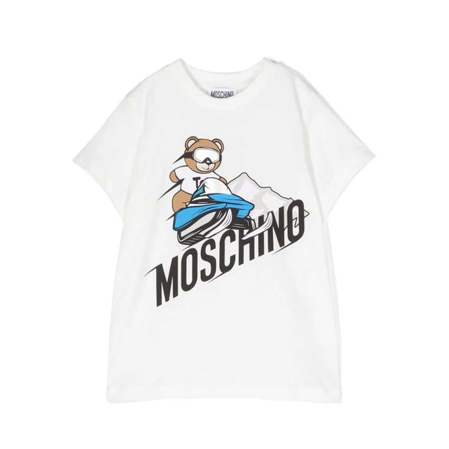 KIDS21 Ivory Graphic Print T-Shirt for Kids - Stylish & Comfortable Cotton Tee