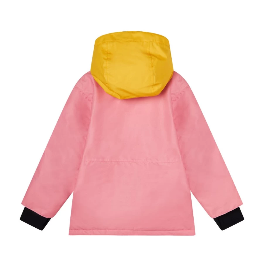 KIDS21 Multi-Colored Colour-Block Snow Jacket for Kids - Winter Waterproof Insulated Outerwear