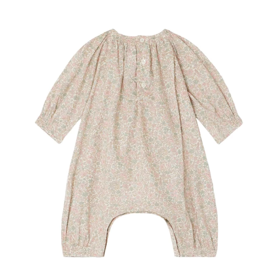 KIDS21 Girls Pink Luce Romper - Stylish Baby & Toddler Jumpsuit for Playtime & Comfort