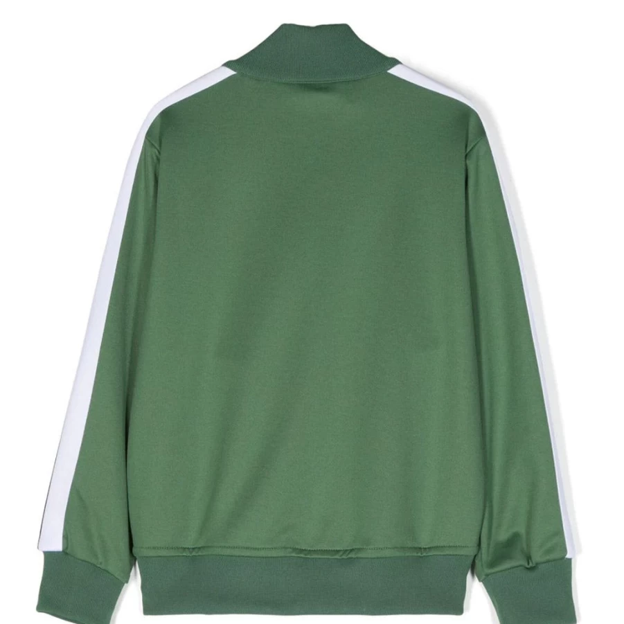 KIDS21 Green Palm Angels Track Jacket for Kids - Stylish Athletic Wear