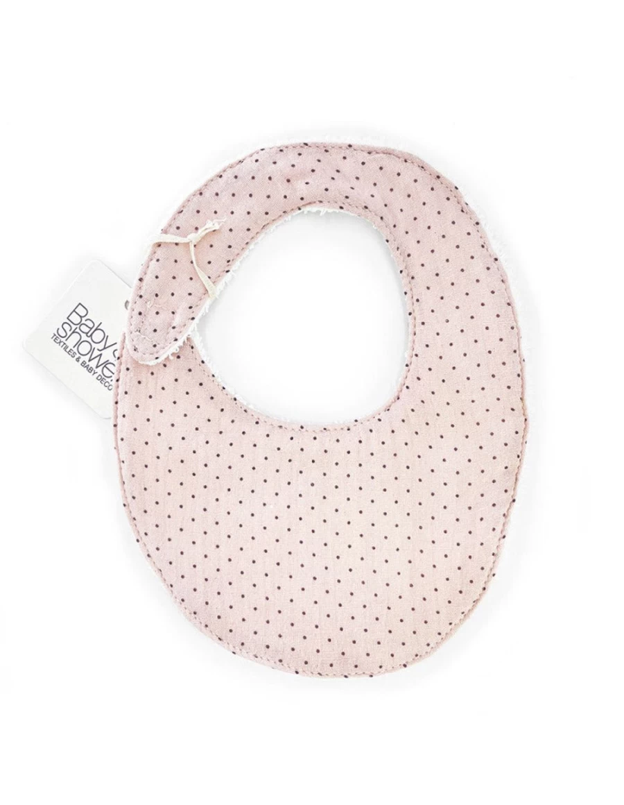 Pink Printed Bib for Babies & Toddlers - Soft & Stylish by KIDS21