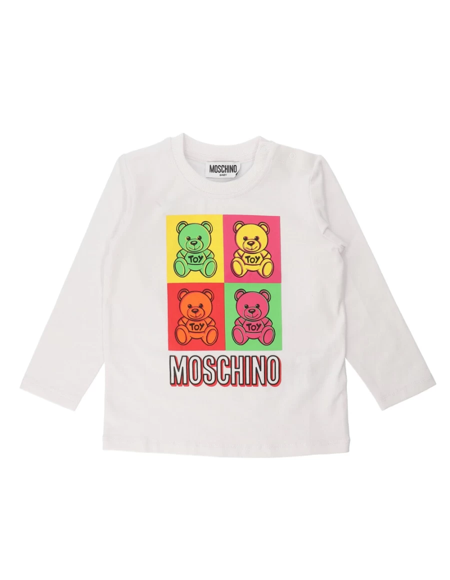 KIDS21 Kids' White Pop Color Graphic T-Shirt - Fun & Stylish Cotton Tee for Boys & Girls