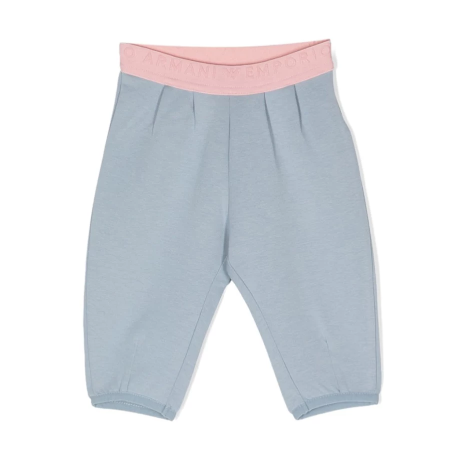 KIDS21 Light Blue Logo Sweatpants for Kids - Comfortable Casual Joggers