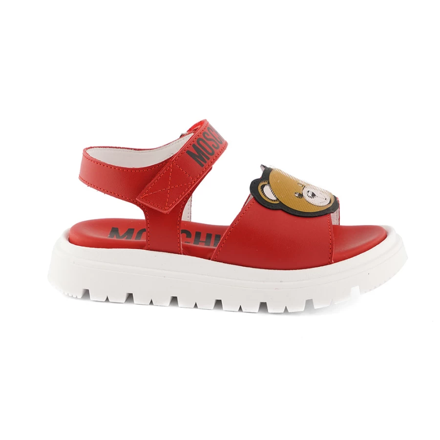 KIDS21 Red Bear Sandals for Kids - Soft & Comfortable Toddler Sandals