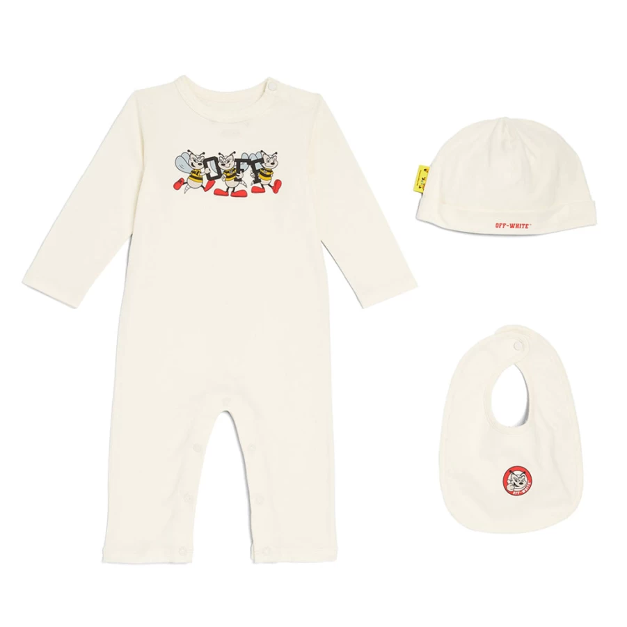 KIDS21 Ivory Mascotte Logo 3-Pack T-Shirts for Kids