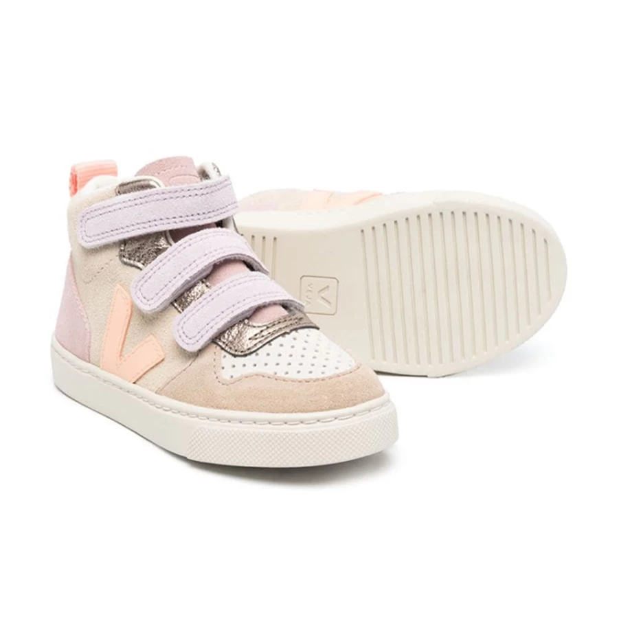 KIDS21 Multi-Colored V-10 Mid Sneakers for Kids - Lightweight & Comfortable