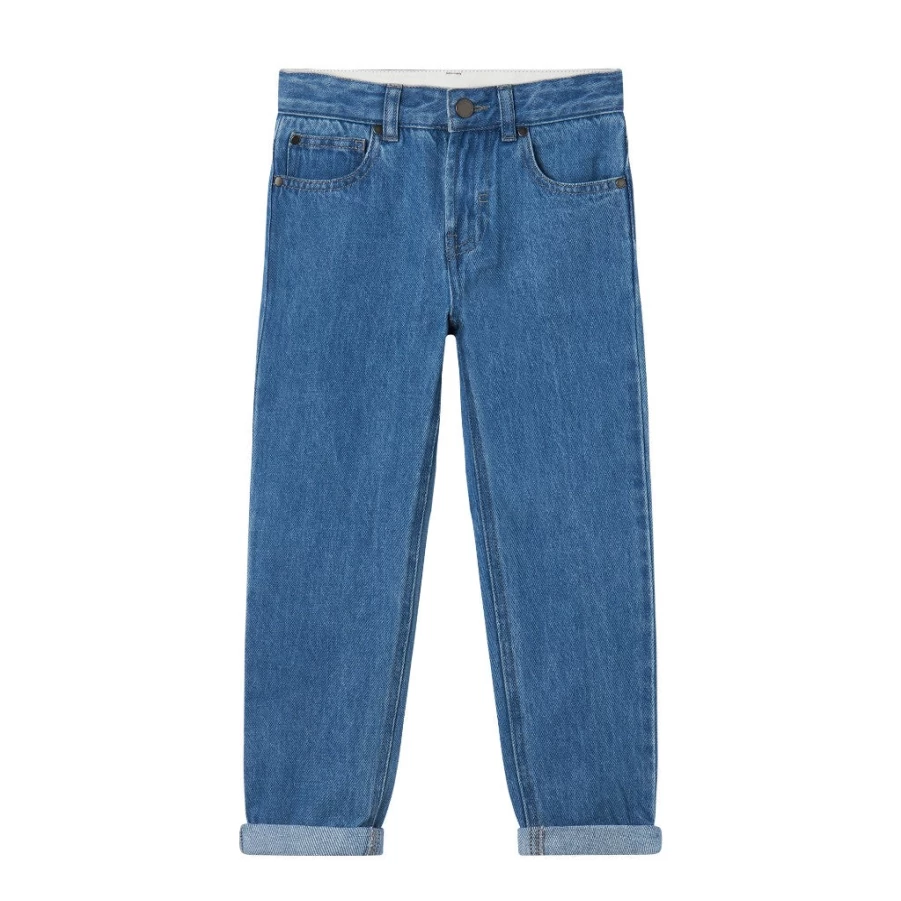 "KIDS21 Blue Denim Trousers for Kids - Stylish & Comfortable Jeans"