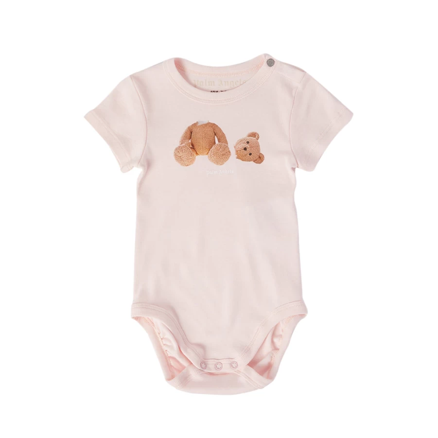 "KIDS21 Pink Baby Bodysuit Set - 3-Pack Soft Cotton Infant Onesies"