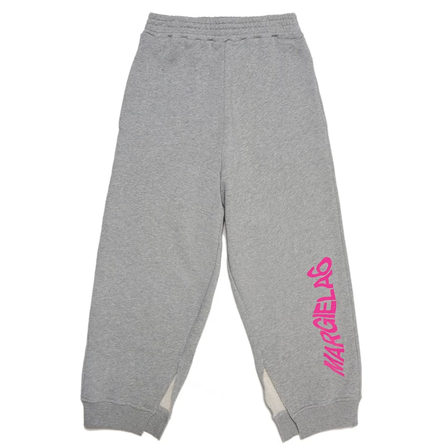 KIDS21 Grey Logo Sweatpants for Kids - Comfortable Casual Joggers