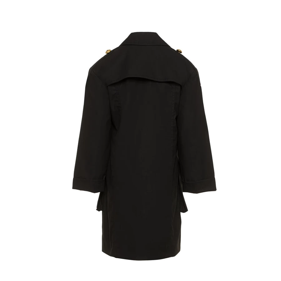 KIDS21 Black Parka Jacket for Kids - Warm Winter Coat, Waterproof, Windproof