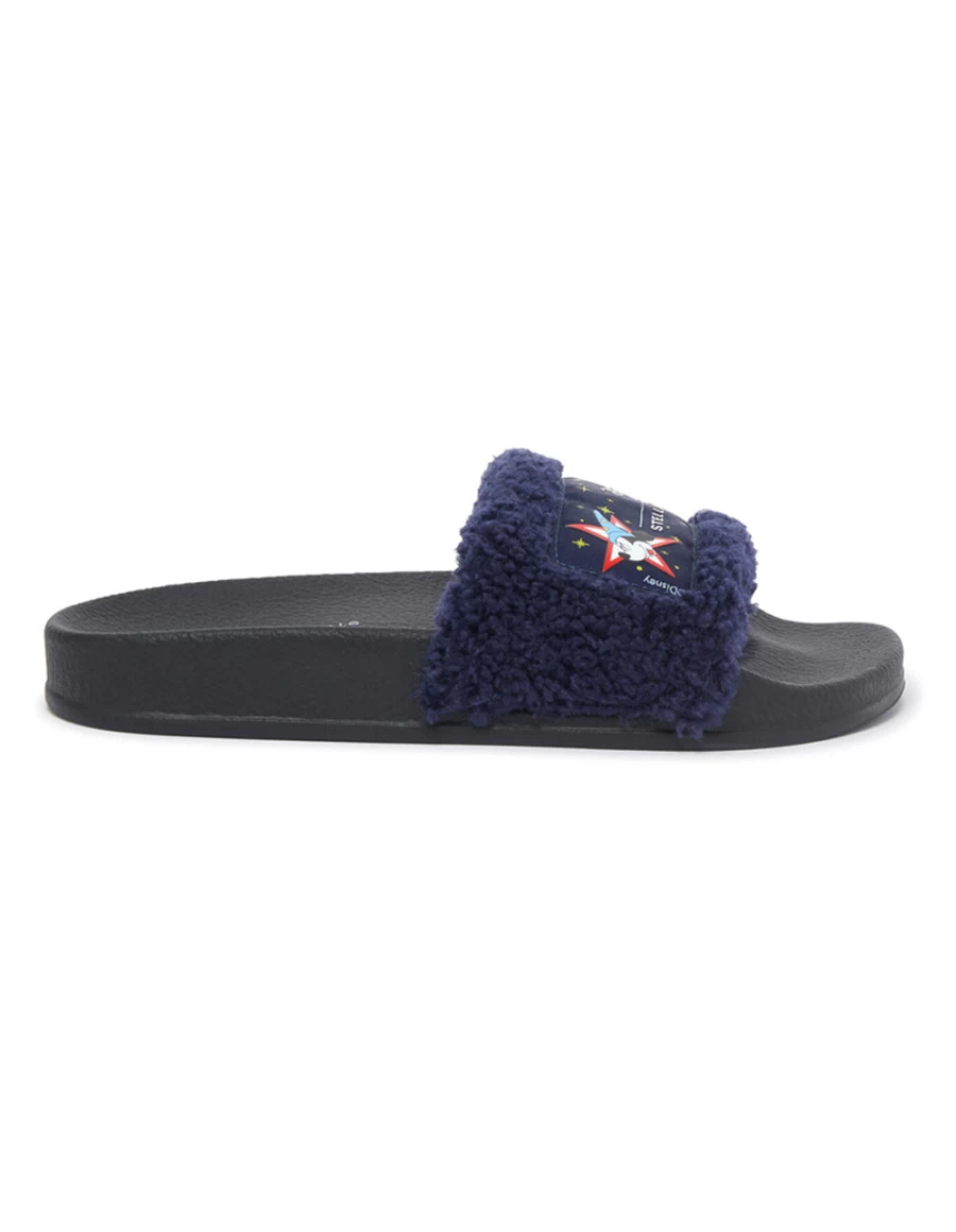 KIDS21 Black Disney-Inspired Teddy Bear Slide Sandals for Kids
