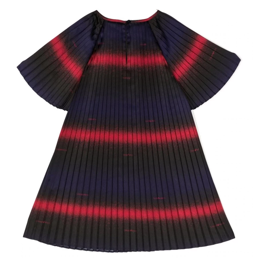 "KIDS21 Multi-Colored Pleated Dress for Kids – Stylish & Comfortable"