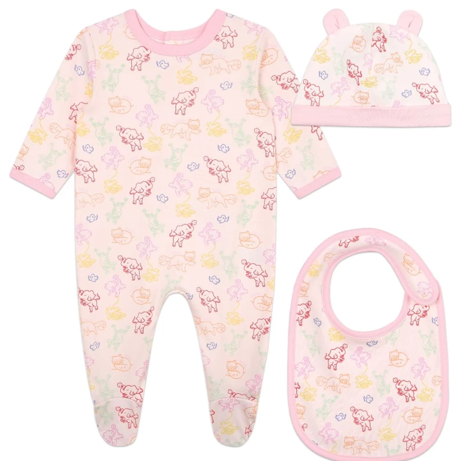 "KIDS21 Pink Three Piece Set for Kids - Stylish Matching Outfit"